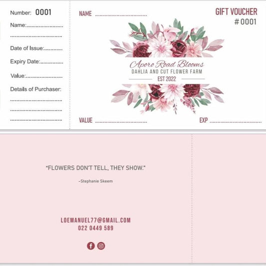 Flower Vouchers